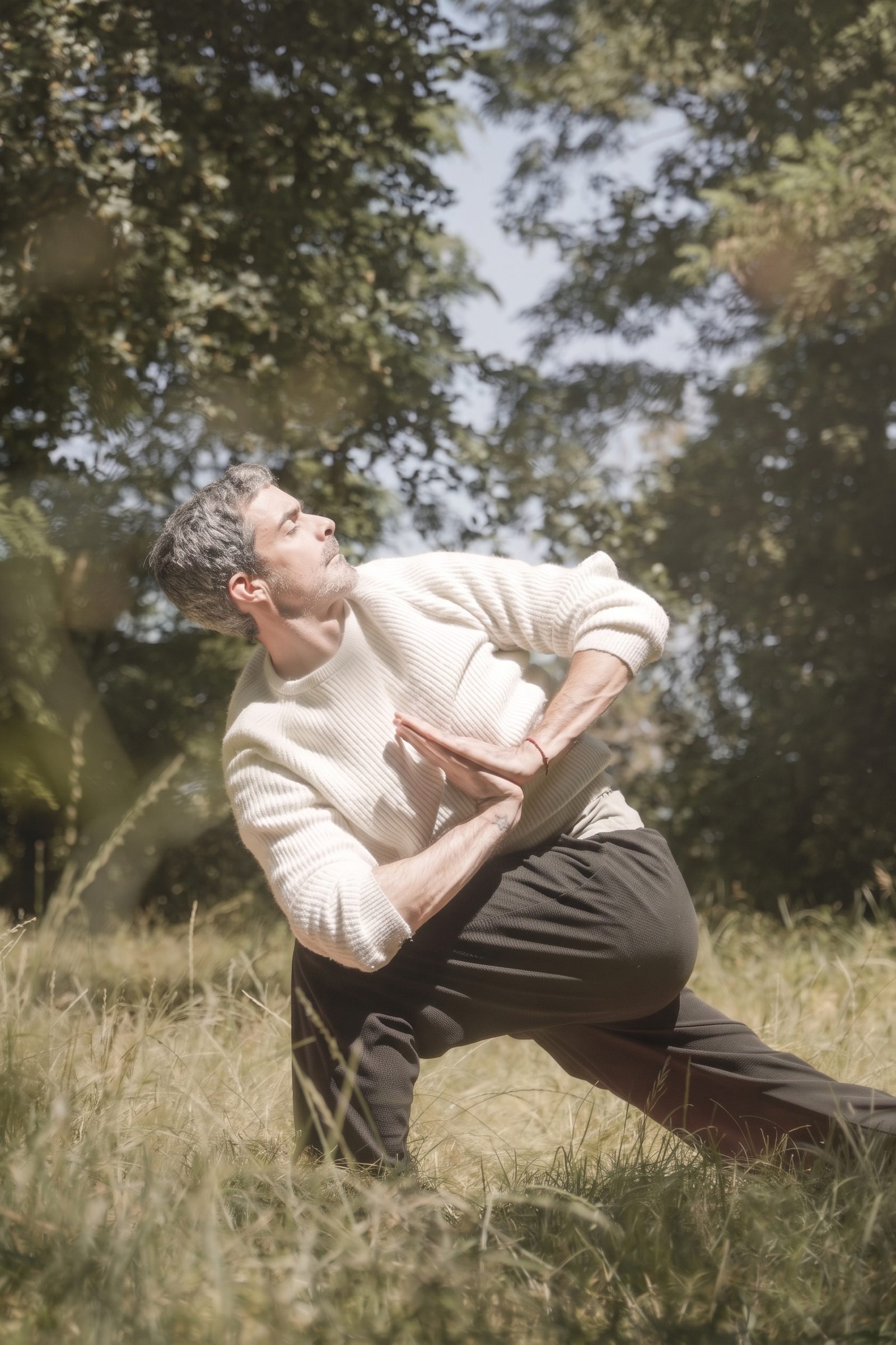 Thomas Wahl, professeur de yoga