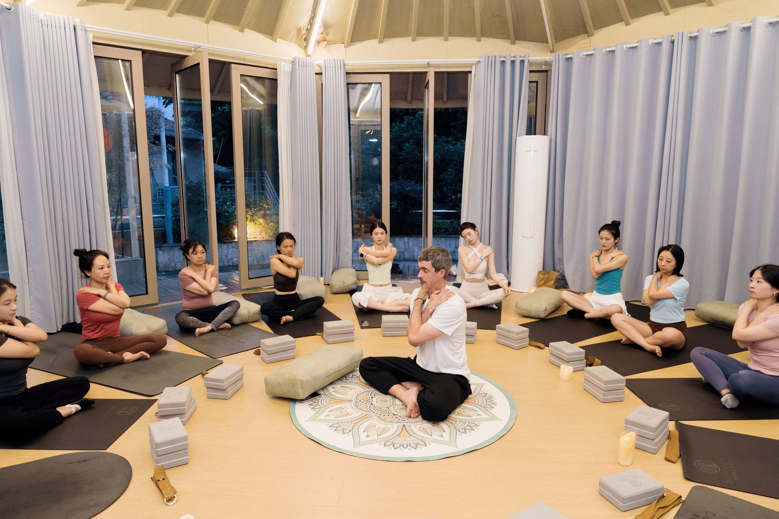 Yoga nidra en groupe